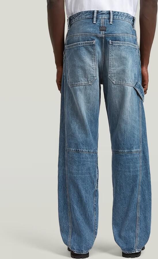 G-Star RAW Contor Loose Carpenter Jeans Midden blauw Heren - Foto 5