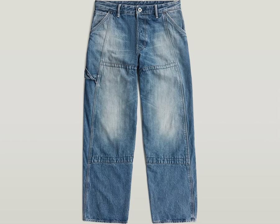 G-Star RAW Contor Loose Carpenter Jeans Midden blauw Heren - Foto 4
