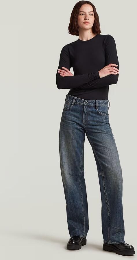 G-Star Raw Straight Jeans D27745-D577 CONTOR 3D-H469 ANTIQUE FADED CYCLONE - Foto 6