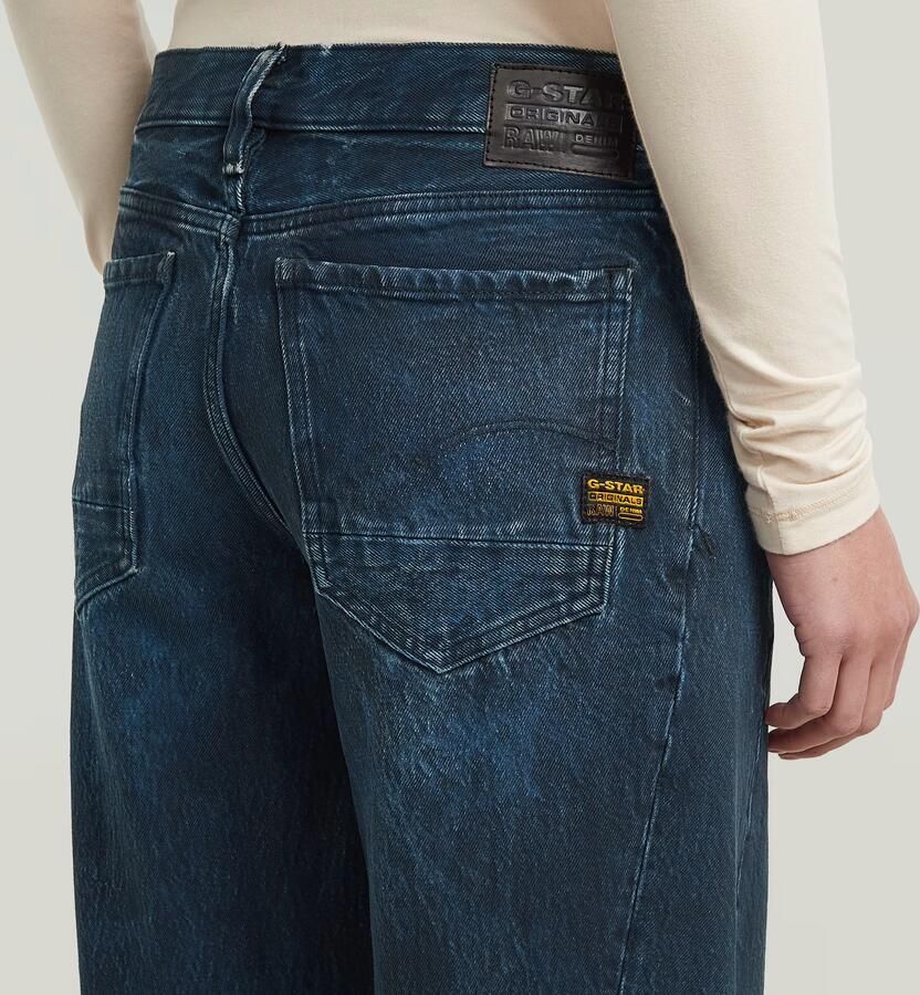 G-Star RAW Contor Barrel Loose Jeans Donkerblauw Dames - Foto 3