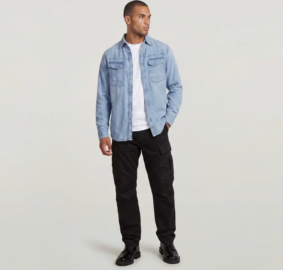 G-Star RAW Contor Regular Cargo Jeans Zwart Heren - Foto 6