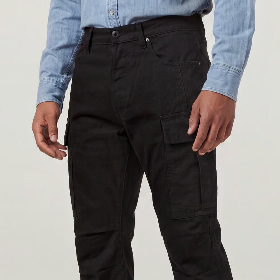 G-Star RAW Contor Regular Cargo Jeans Zwart Heren - Foto 4