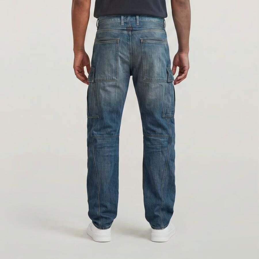 G-Star RAW Contor Regular Cargojeans Donkerblauw Heren - Foto 3