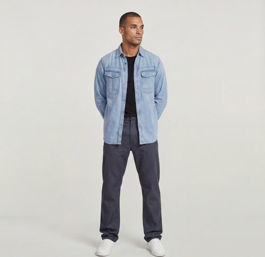 G-Star RAW Contor Regular Chino 2.0 Jeans Donkerblauw Heren - Foto 4