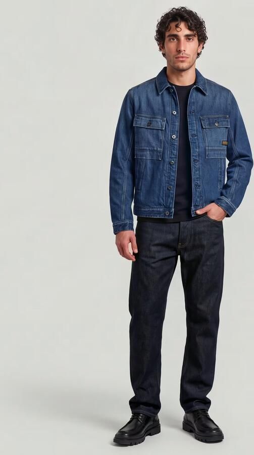 G-Star RAW Contor Regular Neo Raw Jeans Donkerblauw Heren - Foto 6