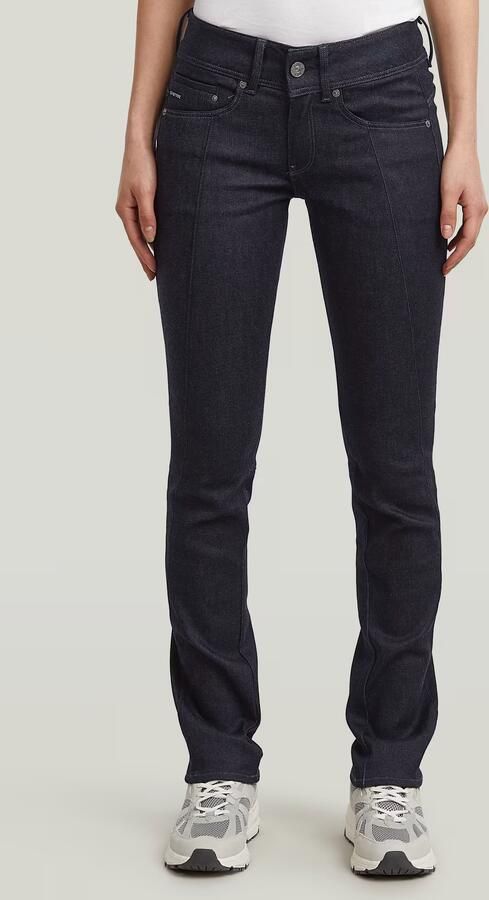 G-Star RAW Contor Slim Jeans Donkerblauw Dames