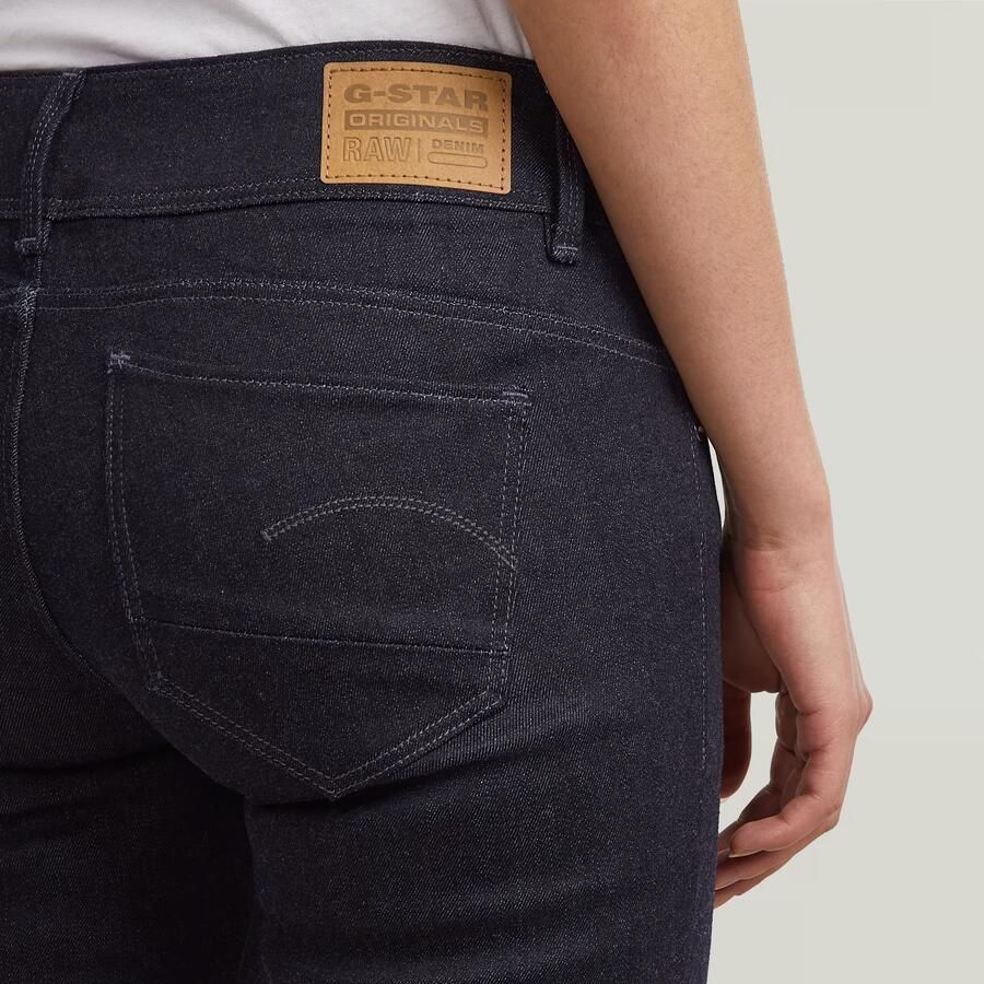 G-Star RAW Contor Slim Jeans Donkerblauw Dames - Foto 3