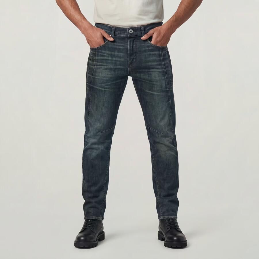 G-Star RAW Contor Slim Jeans Donkerblauw Heren - Foto 3