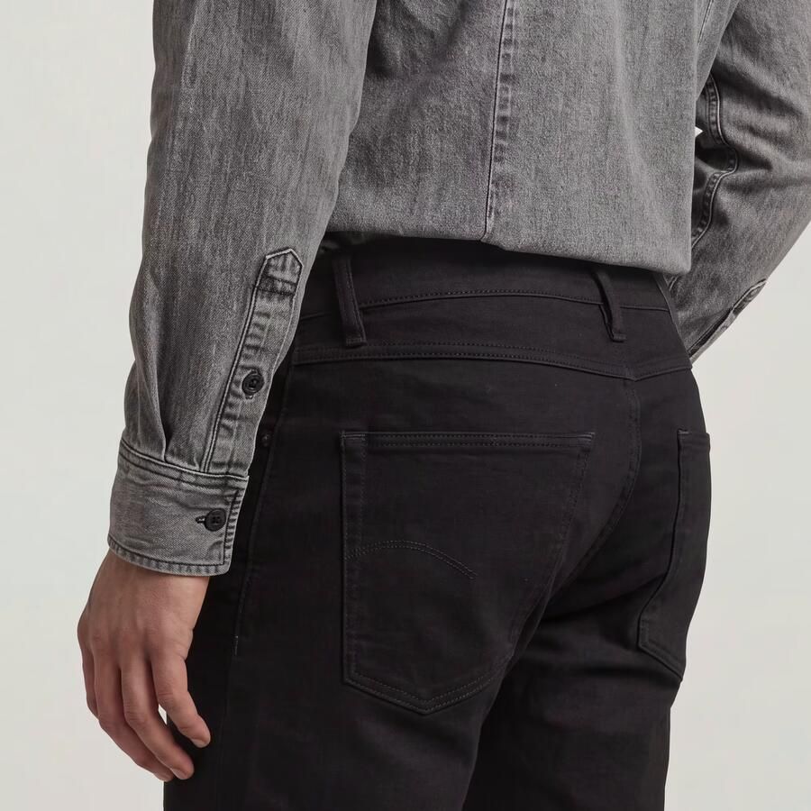G-Star RAW Contor Slim Jeans Zwart Heren - Foto 5