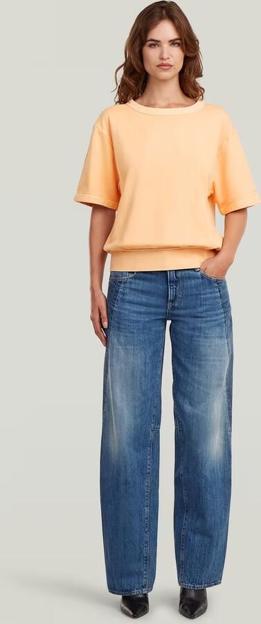 G-Star RAW Contor Two-Tone Loose Jeans Midden blauw Dames - Foto 7