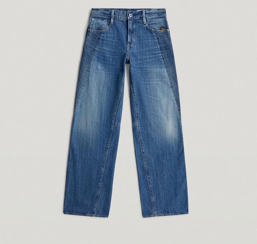 G-Star RAW Contor Two-Tone Loose Jeans Midden blauw Dames - Foto 3