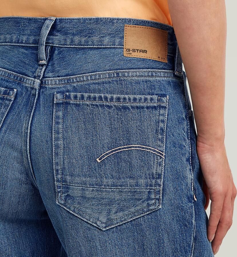 G-Star RAW Contor Two-Tone Loose Jeans Midden blauw Dames - Foto 4