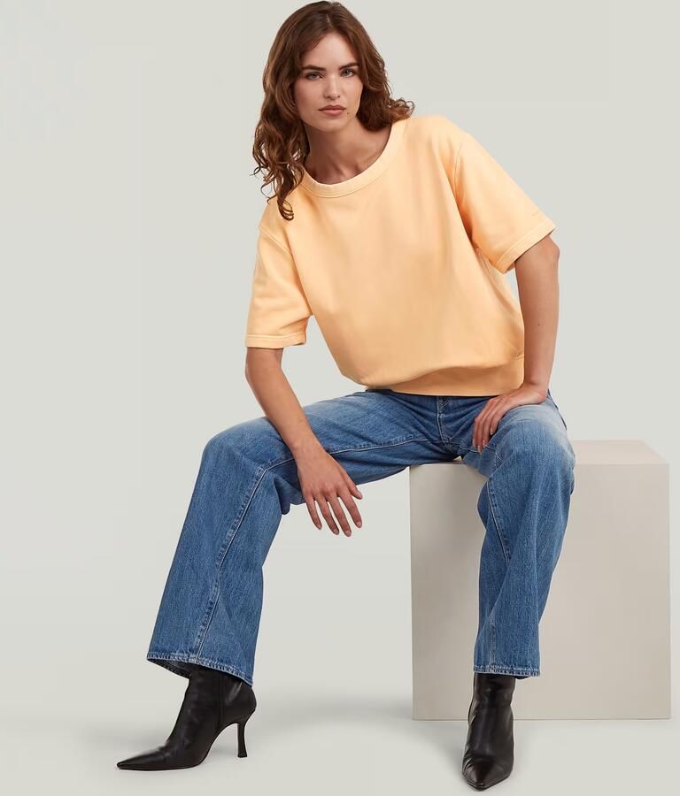 G-Star RAW Contor Two-Tone Loose Jeans Midden blauw Dames - Foto 5