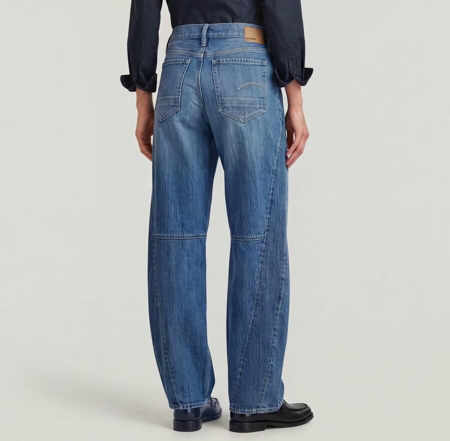 G-Star RAW Contor Two-Tone Loose Jeans Midden blauw Dames - Foto 3