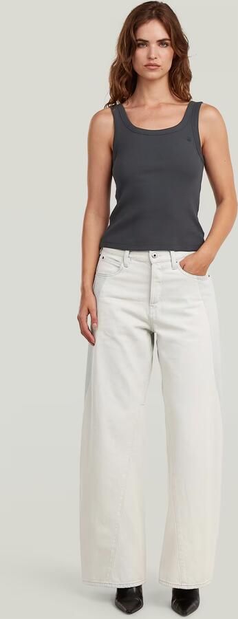 G-Star RAW Contor Two-Tone Wide Jeans Lichtblauw Dames - Foto 6