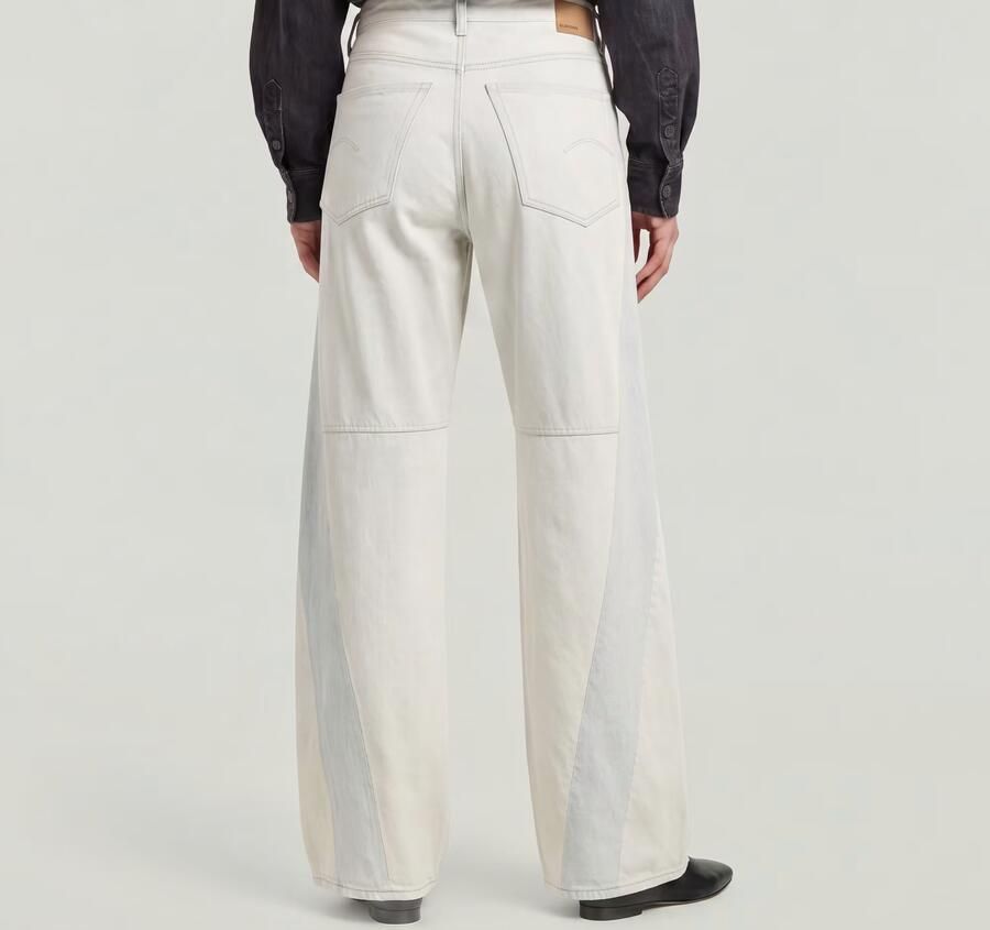 G-Star RAW Contor Two-Tone Wide Jeans Lichtblauw Dames - Foto 5