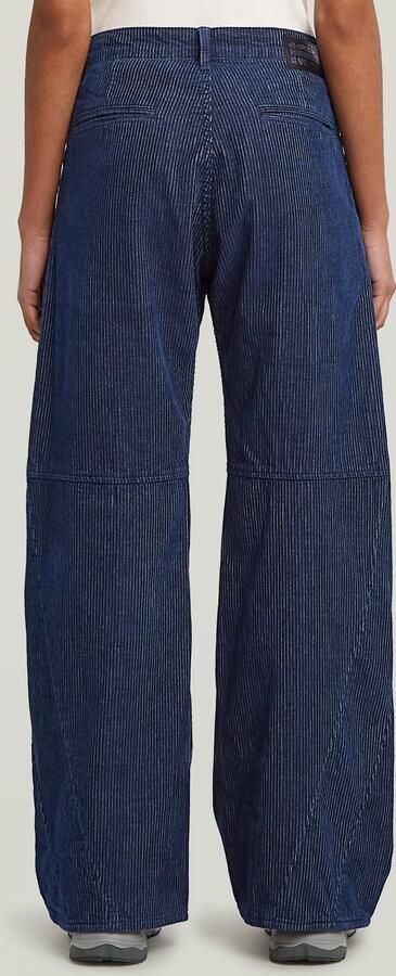 G-Star RAW Contor Barrel Wide Chino Jeans Donkerblauw Dames - Foto 5