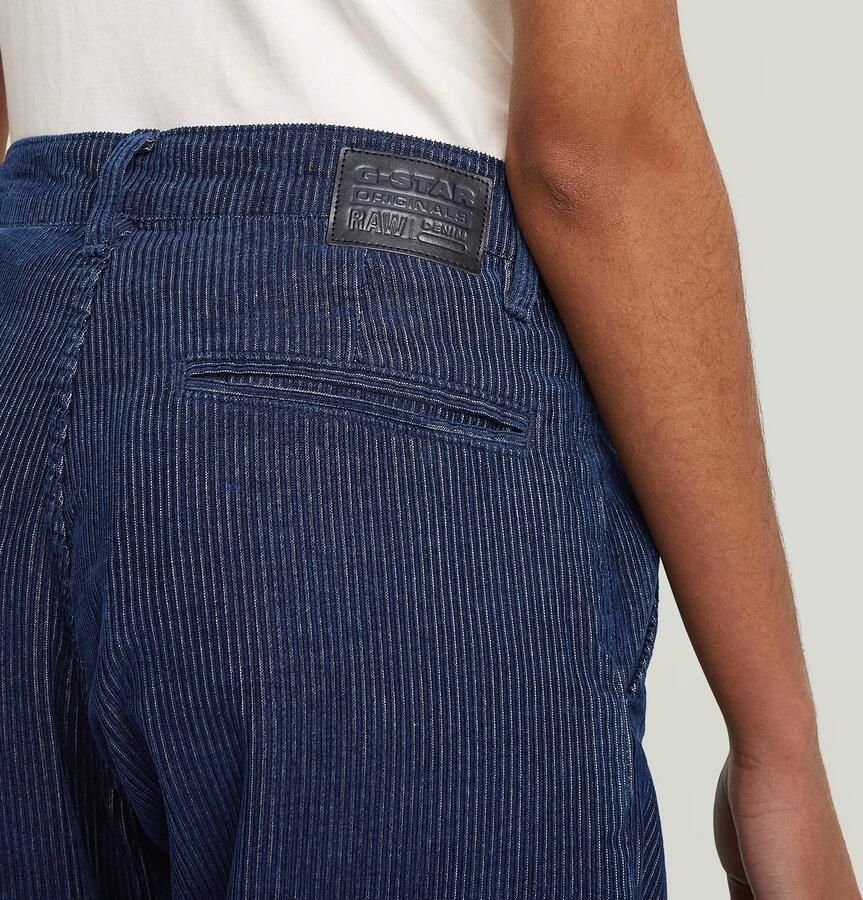 G-Star RAW Contor Barrel Wide Chino Jeans Donkerblauw Dames - Foto 3