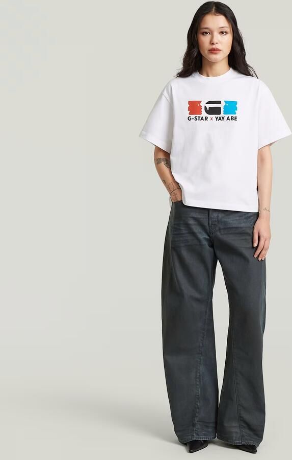 G-Star RAW Contor Barrel Wide Jeans Anders Dames - Foto 6
