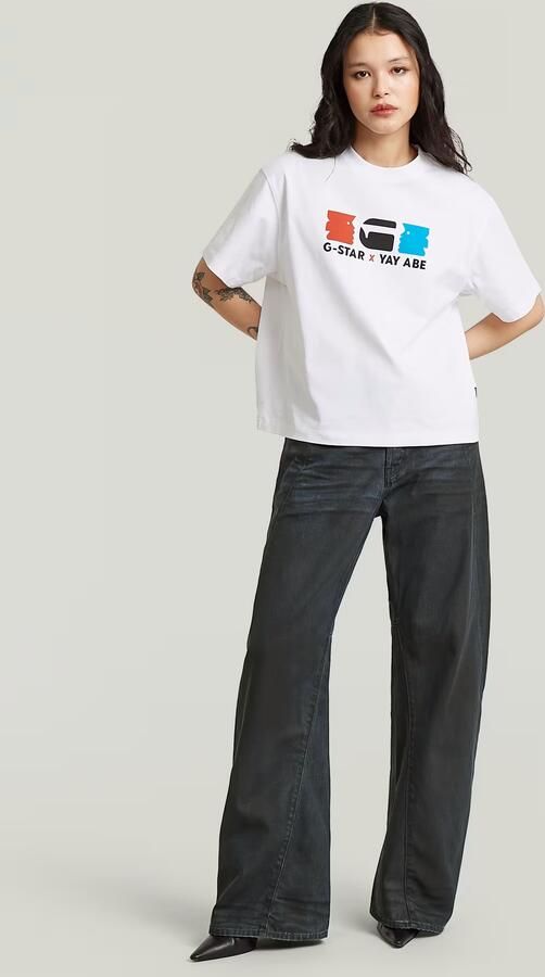 G-Star RAW Contor Barrel Wide Jeans Anders Dames - Foto 7