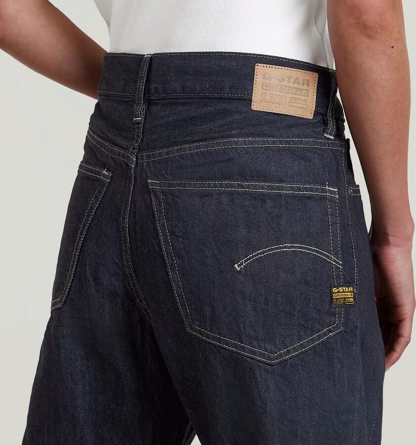 G-Star RAW Contor Barrel Wide Jeans Donkerblauw Dames - Foto 3