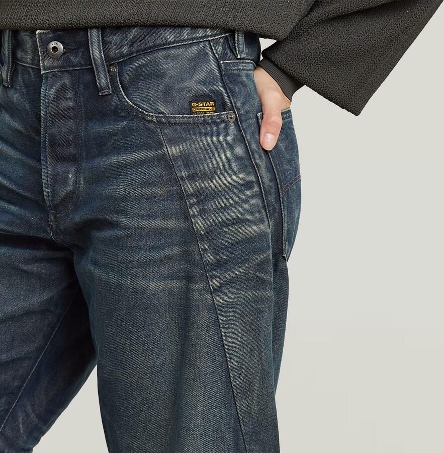 G-Star RAW Contor Wide Jeans Donkerblauw Dames - Foto 3