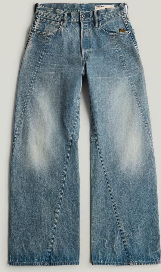 G-Star RAW Contor Wide Jeans Lichtblauw Dames - Foto 6