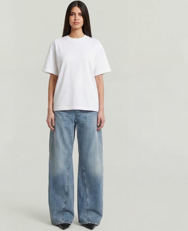 G-Star RAW Contor Barrel Wide Jeans Midden blauw Dames - Foto 8