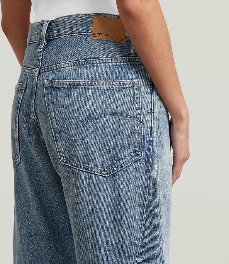 G-Star RAW Contor Barrel Wide Jeans Midden blauw Dames - Foto 7