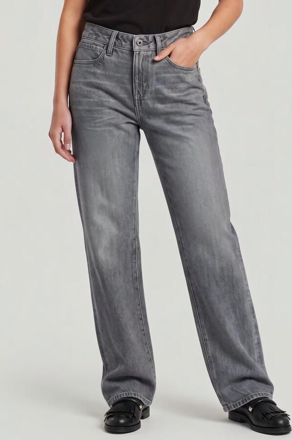 G-Star RAW Contor Wide Jeans Midden blauw Dames