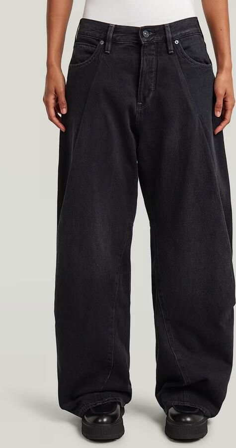 G-Star RAW Contor Barrel Wide Pleat Jeans Anders Dames