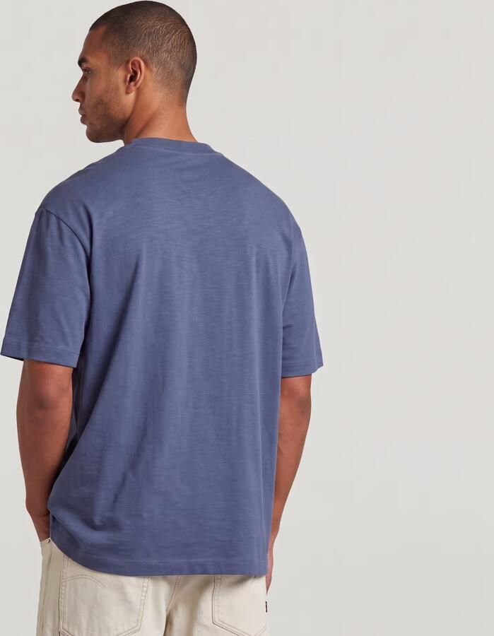 G-Star RAW Coord Graphic Relaxed T-Shirt Midden blauw Heren - Foto 5