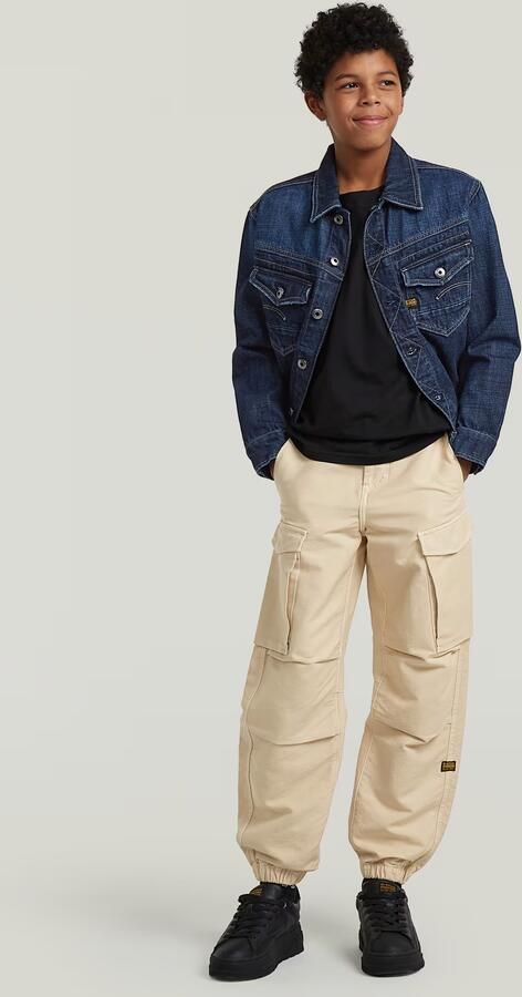 G-Star RAW Core Cargobroek voor jongens Beige jongens - Foto 4