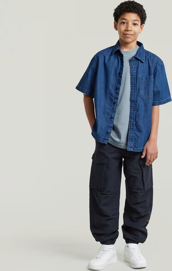 G-Star RAW Core Cargobroek voor jongens Donkerblauw jongens - Foto 4