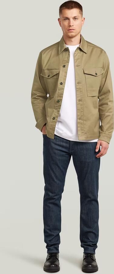 G-Star RAW Core Clean Overshirt Beige Heren - Foto 6