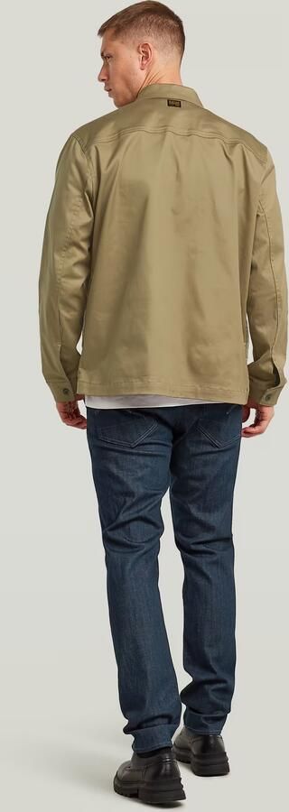 G-Star RAW Core Clean Overshirt Beige Heren - Foto 7