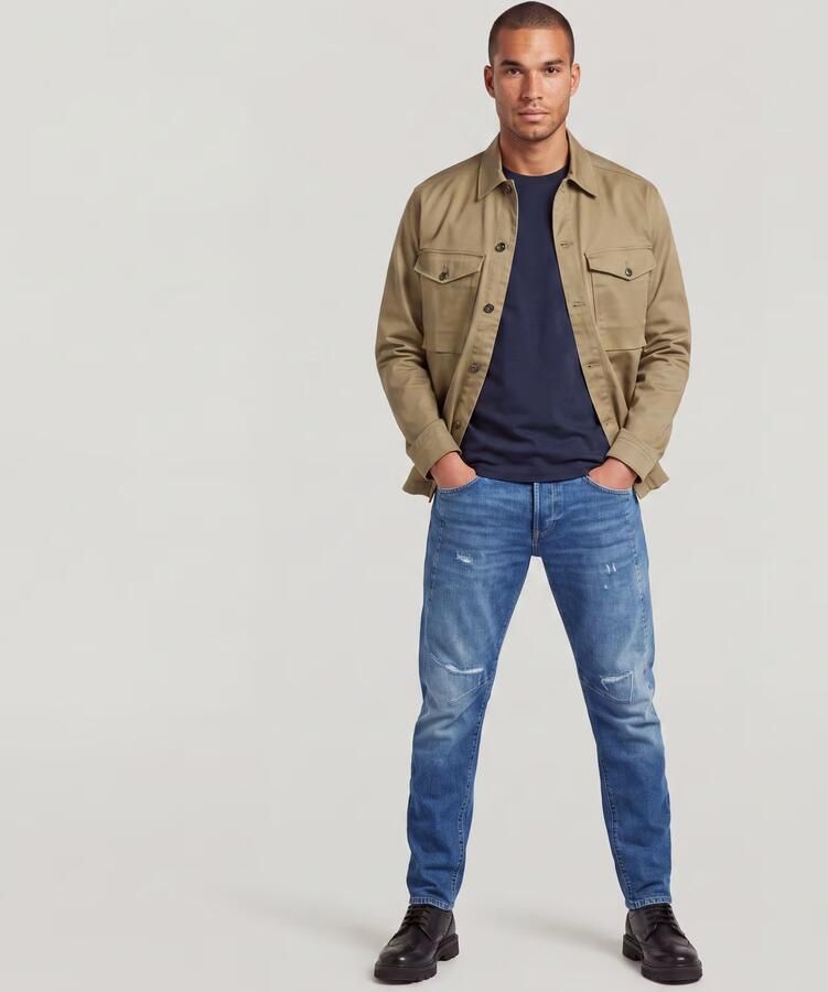 G-Star RAW Core Clean Overshirt Beige Heren - Foto 5