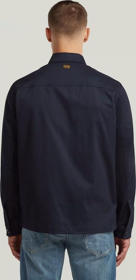 G-Star RAW Core Clean Overshirt Donkerblauw Heren