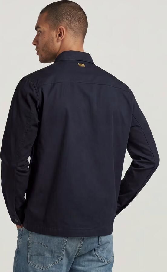 G-Star RAW Core Clean Overshirt Donkerblauw Heren - Foto 6