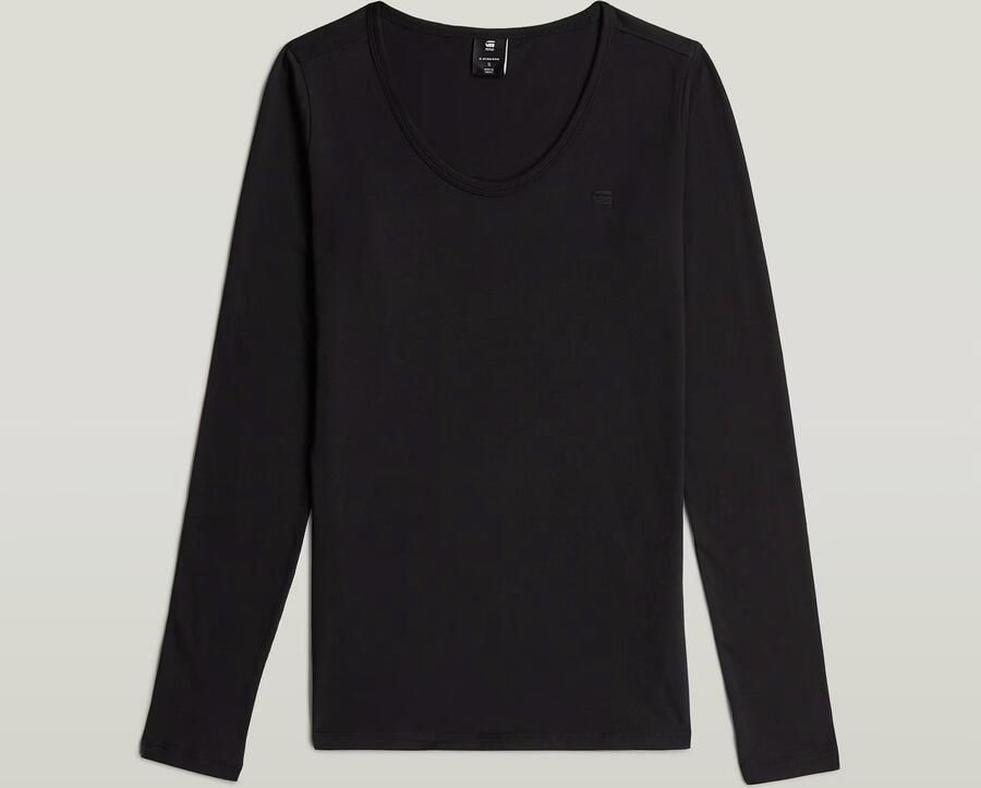 G-Star RAW Core Eyben Slim U T-Shirt Zwart Dames - Foto 6
