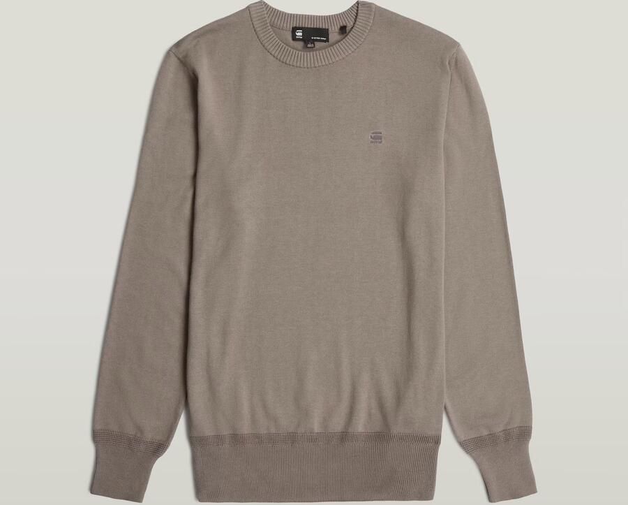 G-Star RAW Core Gebreide Trui Beige Heren - Foto 2