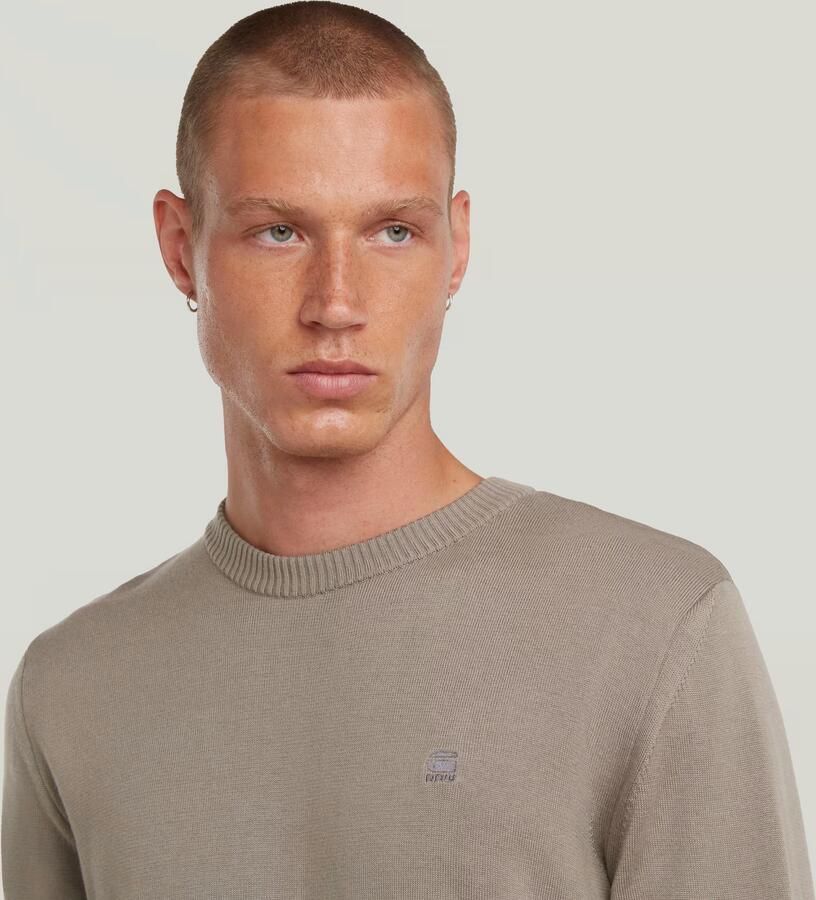 G-Star RAW Core Gebreide Trui Beige Heren