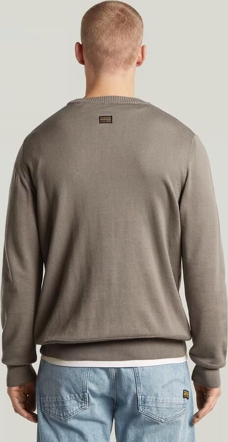 G-Star RAW Core Gebreide Trui Beige Heren - Foto 6