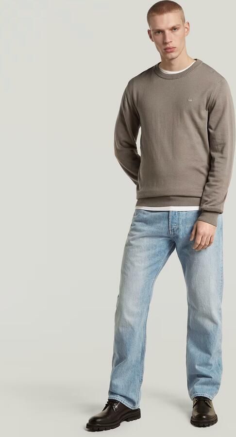G-Star RAW Core Gebreide Trui Beige Heren - Foto 5