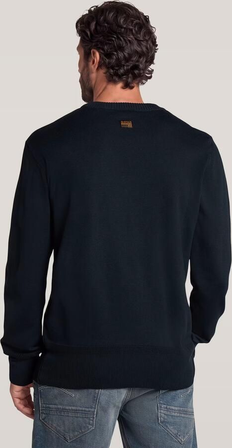 G-Star RAW Core Gebreide Trui Donkerblauw Heren - Foto 4