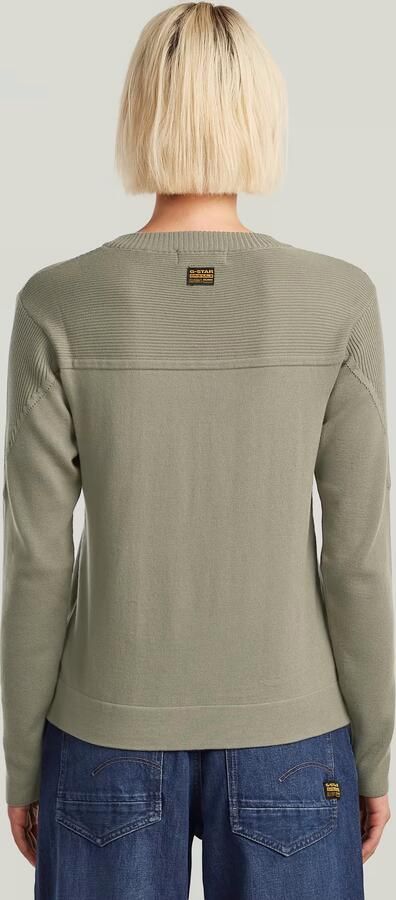 G-Star RAW Core Gebreide Trui Groen Dames - Foto 5