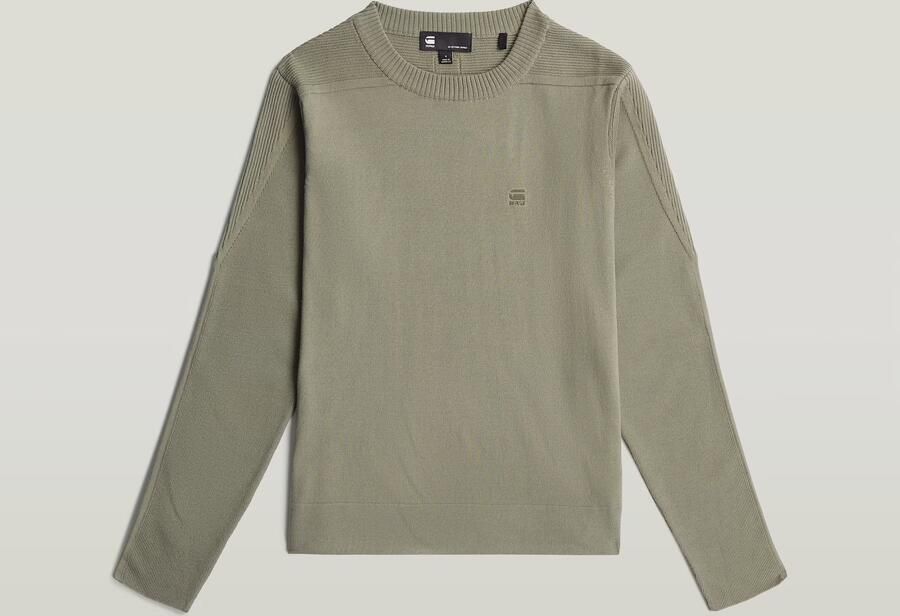 G-Star RAW Core Gebreide Trui Groen Dames - Foto 3
