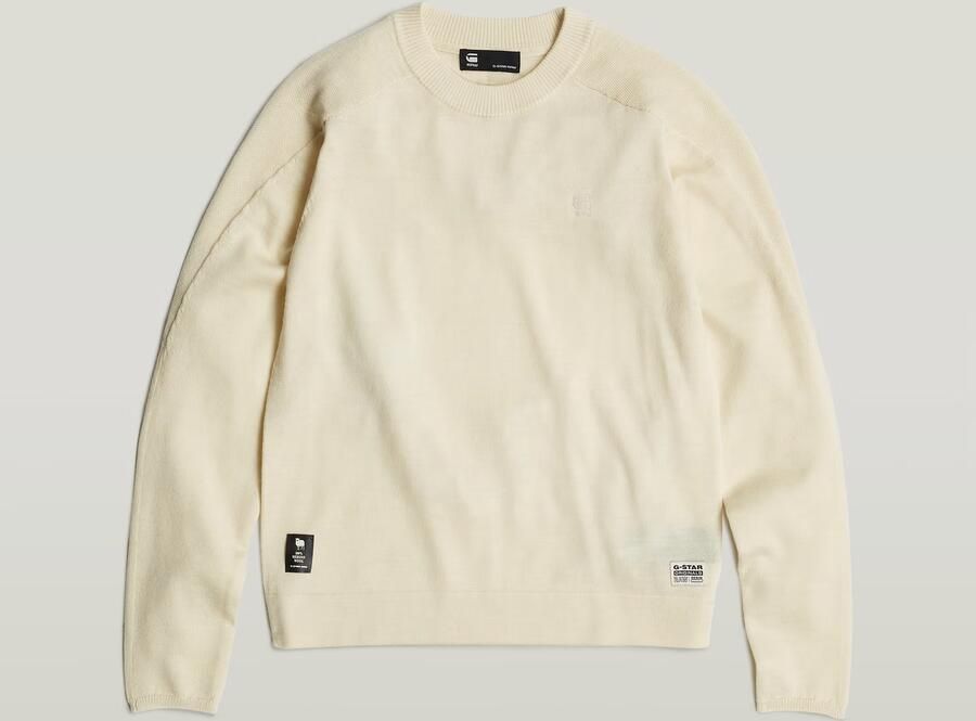 G-Star RAW Core Gebreide Trui Wit Dames - Foto 6