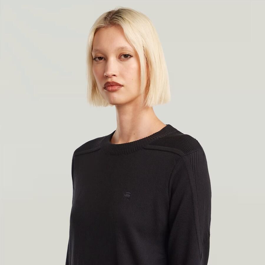 G-Star RAW Core Gebreide Trui Zwart Dames
