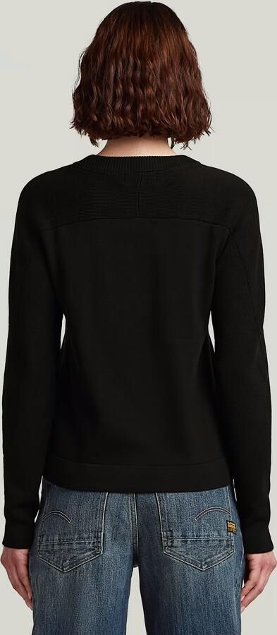 G-Star RAW Core Gebreide Trui Zwart Dames - Foto 7